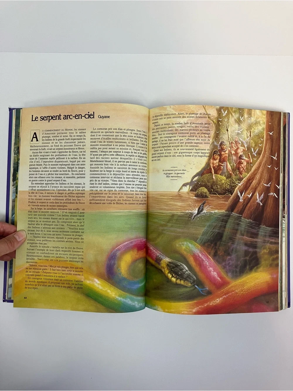 Livre vintage 2001 Les plus belles légendes du monde entier Mythologie Animaux - Picture 6 of 17